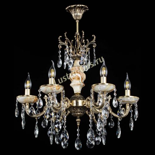 Люстра бронзовая Оникс №6/1 баден в Подольске Гусь Хрустальный