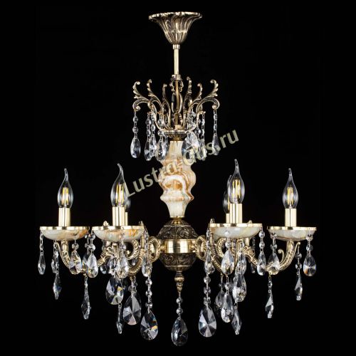 Люстра бронзовая Оникс №6/1 лучик в Подольске Гусь Хрустальный