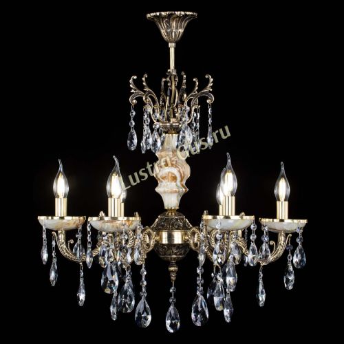 Люстра бронзовая Оникс №6/1 журавлик в Подольске Гусь Хрустальный