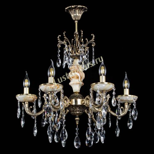 Люстра бронзовая Оникс №6/1 журавлик в Подольске Гусь Хрустальный