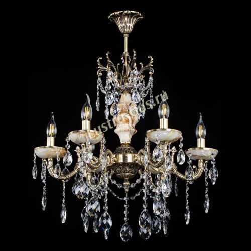 Люстра бронзовая Оникс №6/2 баден в Подольске Гусь Хрустальный