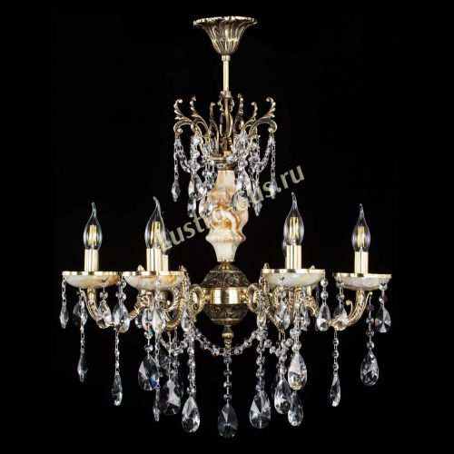 Люстра бронзовая Оникс №6/2 лучик в Подольске Гусь Хрустальный