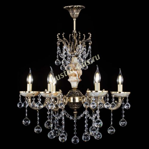 Люстра бронзовая Оникс №6/2 шар в Подольске Гусь Хрустальный