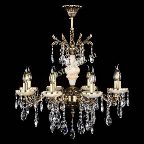 Люстра бронзовая Оникс №8/1 баден в Подольске Гусь Хрустальный