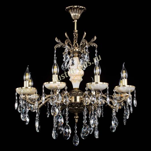Люстра бронзовая Оникс №8/1 баден в Подольске Гусь Хрустальный