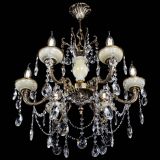 Люстра бронзовая Оникс белый №6/1 баден в Подольске Люстра бронзовая Оникс белый №6/1 баден в Подольске