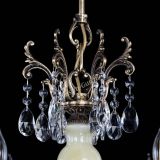 Люстра бронзовая Оникс белый №6/1 шар в Подольске