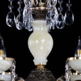 Люстра бронзовая Оникс белый №6/1 шар в Подольске