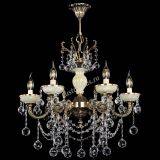 Люстра бронзовая Оникс белый №6/1 шар в Подольске