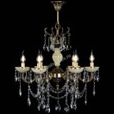 Люстра бронзовая Оникс белый №6/1 журавлик в Подольске