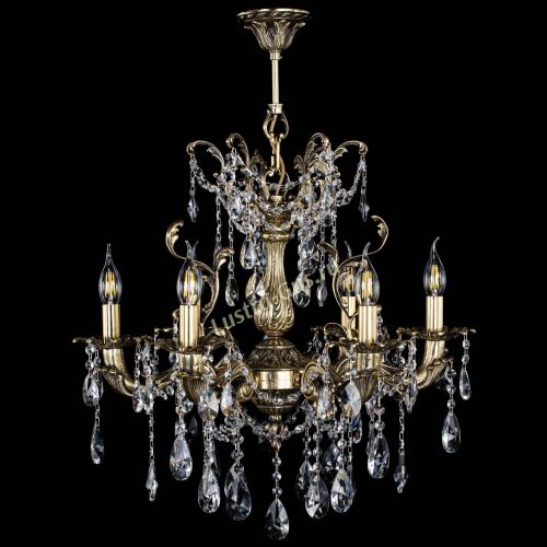 Люстра бронзовая Селена №6/2 лучик в Подольске Гусь Хрустальный