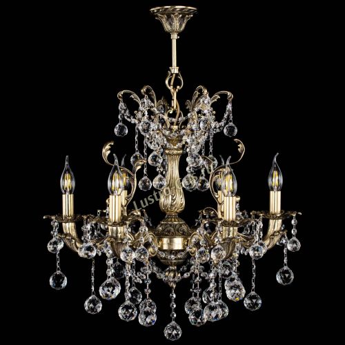 Люстра бронзовая Селена №6/2 шар в Подольске Гусь Хрустальный