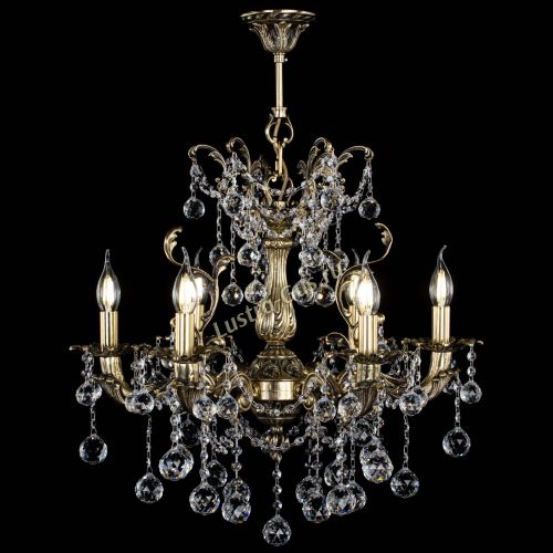 Люстра бронзовая Селена №6/2 шар в Подольске Гусь Хрустальный