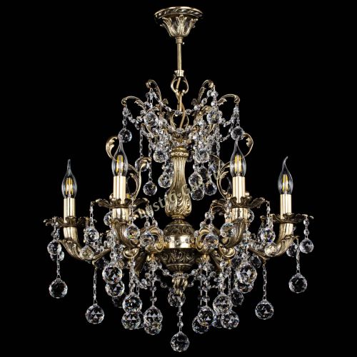 Люстра бронзовая Селена №6/2 шар в Подольске Гусь Хрустальный