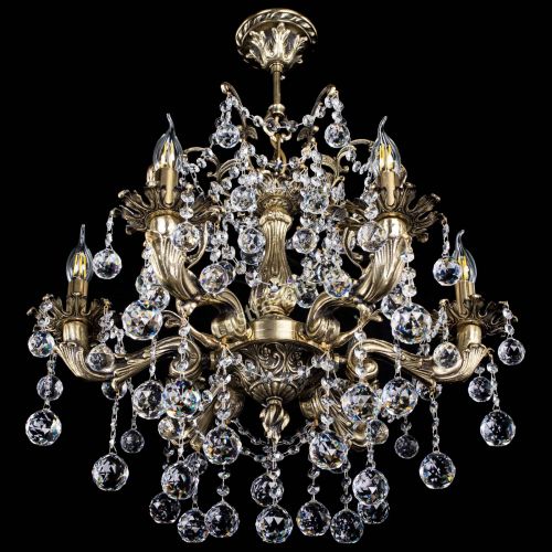 Люстра бронзовая Селена №6/2 шар в Подольске Гусь Хрустальный