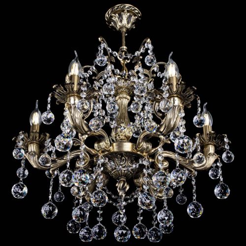 Люстра бронзовая Селена №6/2 шар в Подольске Гусь Хрустальный