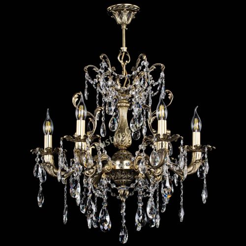 Люстра бронзовая Селена №6/2 журавлик в Подольске Гусь Хрустальный