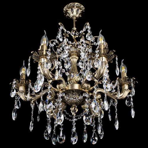 Люстра бронзовая Селена №6/2 журавлик в Подольске Гусь Хрустальный