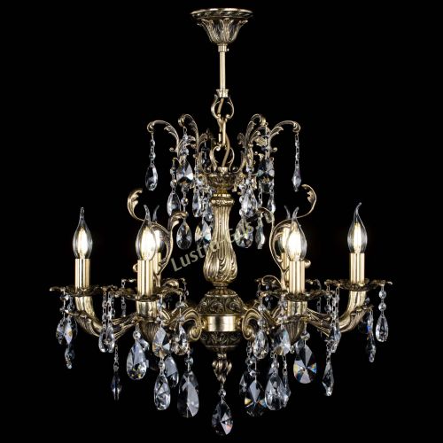 Люстра бронзовая Селена №6 лучик в Подольске Гусь Хрустальный