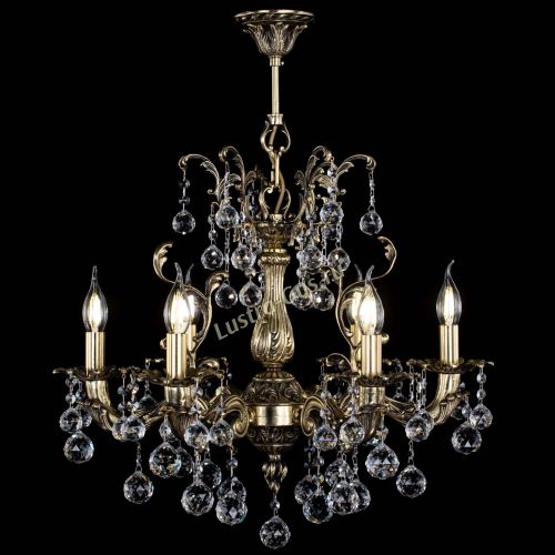 Люстра бронзовая Селена №6 шар в Подольске Гусь Хрустальный