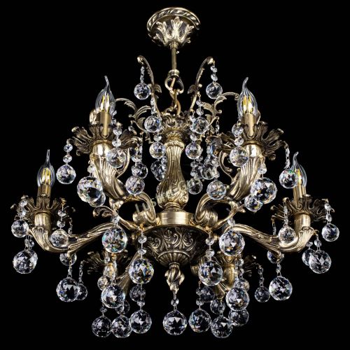 Люстра бронзовая Селена №6 шар в Подольске Гусь Хрустальный