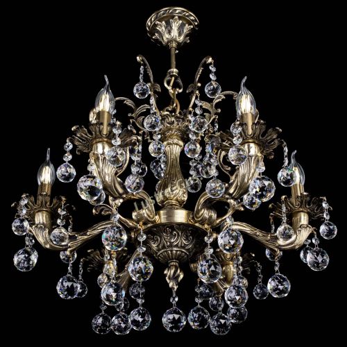 Люстра бронзовая Селена №6 шар в Подольске Гусь Хрустальный