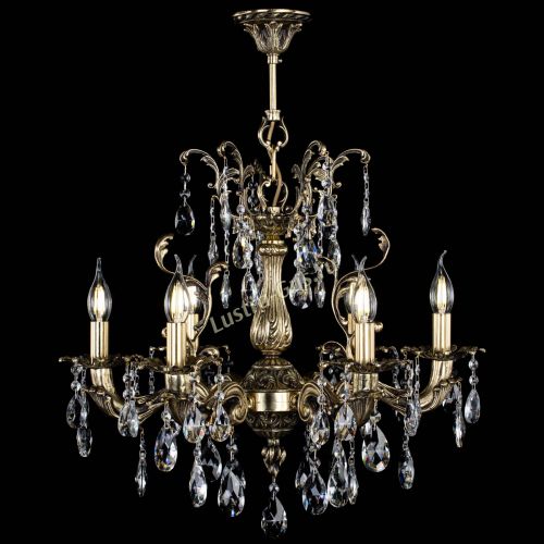 Люстра бронзовая Селена №6 журавлик в Подольске Гусь Хрустальный