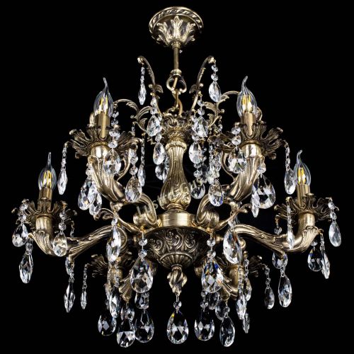 Люстра бронзовая Селена №6 журавлик в Подольске Гусь Хрустальный