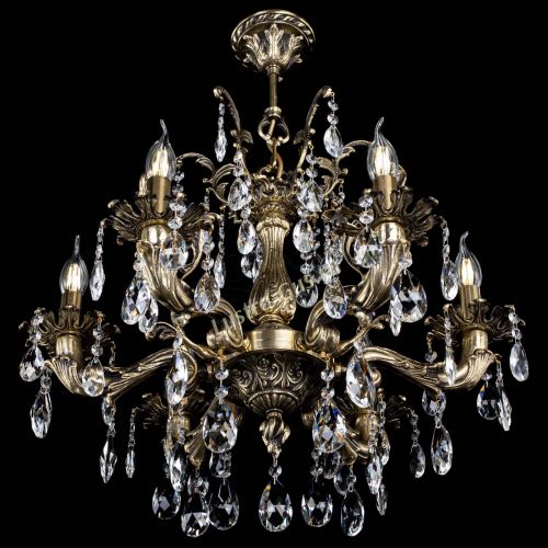 Люстра бронзовая Селена №6 журавлик в Подольске Гусь Хрустальный