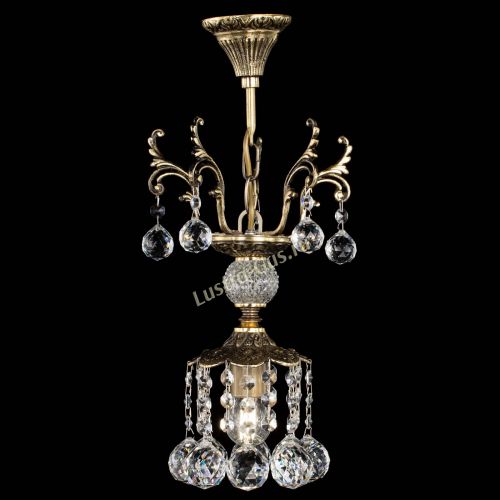 Люстра бронзовая София №1/1 шар в Подольске Гусь Хрустальный