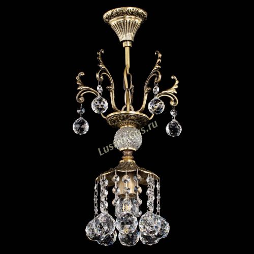 Люстра бронзовая София №1/1 шар в Подольске Гусь Хрустальный