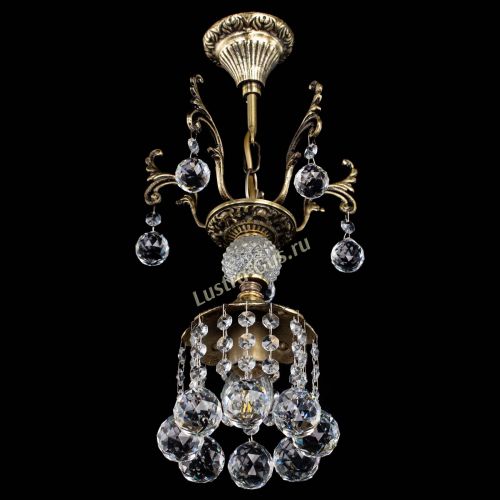 Люстра бронзовая София №1/1 шар в Подольске Гусь Хрустальный