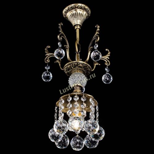 Люстра бронзовая София №1/1 шар в Подольске Гусь Хрустальный