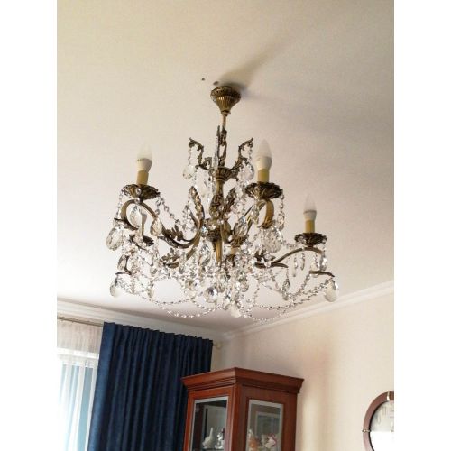 Бронзовая люстра Валери №5 баден в Подольске Гусь Хрустальный