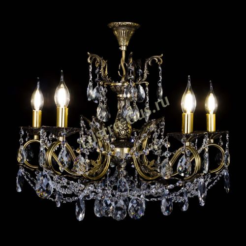 Бронзовая люстра Валери №5 баден в Подольске Гусь Хрустальный