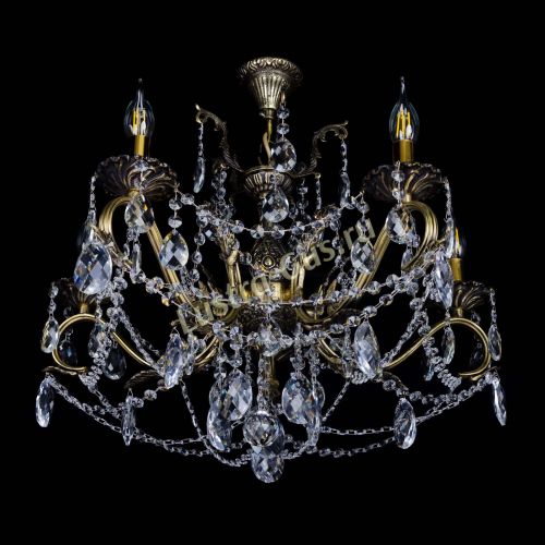 Бронзовая люстра Валери №5 баден в Подольске Гусь Хрустальный