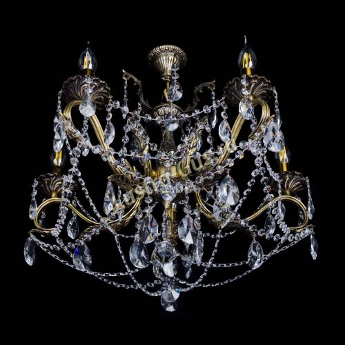 Бронзовая люстра Валери №5 лучик в Подольске Гусь Хрустальный