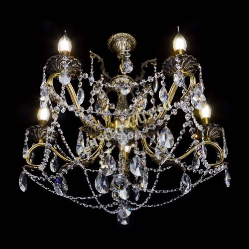 Бронзовая люстра Валери №5 лучик в Подольске Гусь Хрустальный