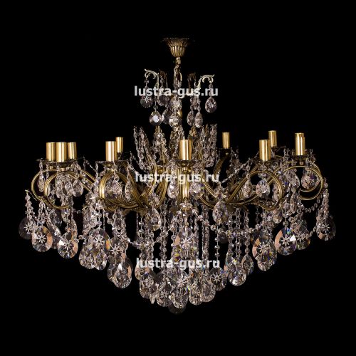 Люстра бронзовая Афина №1 в Подольске Гусь Хрустальный