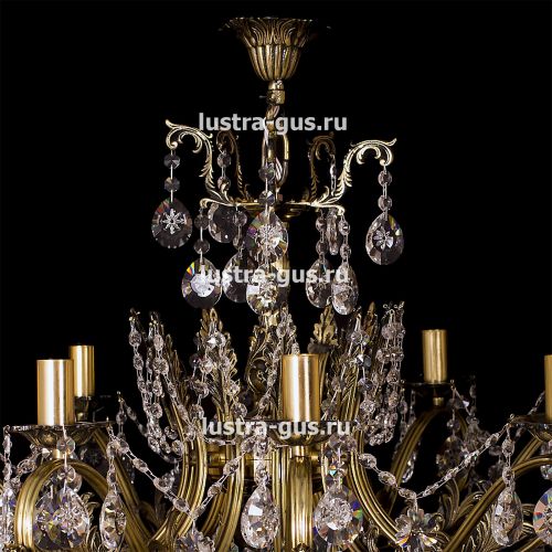 Люстра бронзовая Афина №1 в Подольске Гусь Хрустальный