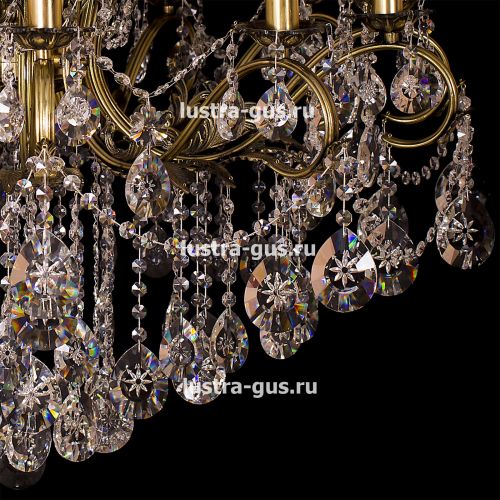 Люстра бронзовая Афина №1 в Подольске Гусь Хрустальный