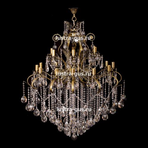 Люстра бронзовая Афина №2 в Подольске Гусь Хрустальный