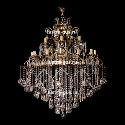 Люстра бронзовая Афина №2 в Подольске Гусь Хрустальный