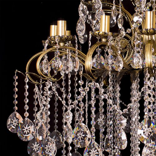 Люстра бронзовая Афина №2 в Подольске Гусь Хрустальный