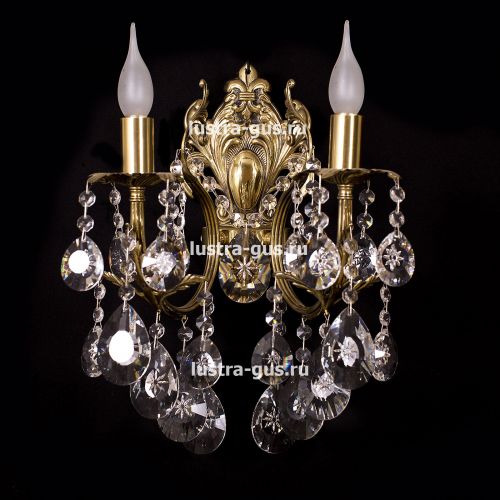 Бра Бэлла №2 латунь в Подольске Гусь Хрустальный