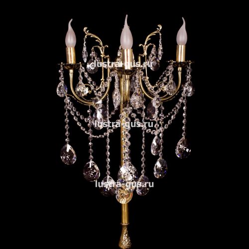 Бронзовый торшер Матильда №1 в Подольске Гусь Хрустальный