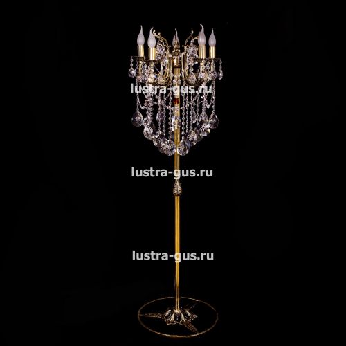 Бронзовый торшер Матильда №2 в Подольске Гусь Хрустальный