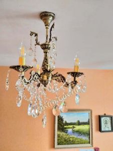 Люстра бронзовая Мелания №3 в Подольске отзыв и фото покупателя