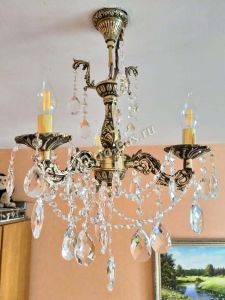 Люстра бронзовая Мелания №3 в Подольске отзыв и фото покупателя