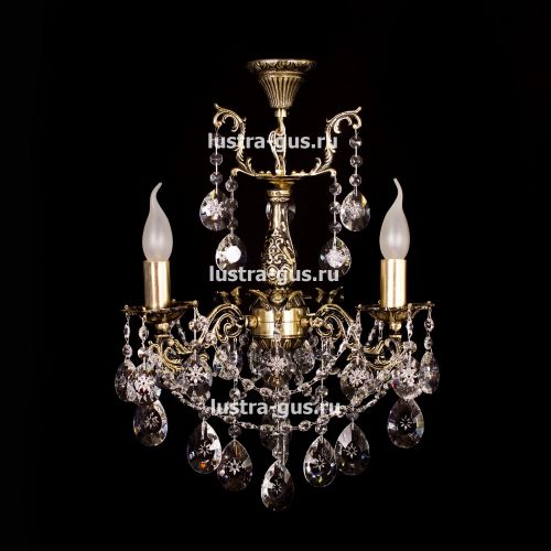 Люстра бронзовая Мелания №3 в Подольске Гусь Хрустальный